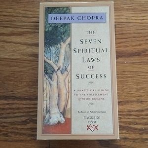 The Seven Spiritual Laws of Success by Deepak Chopra VHS